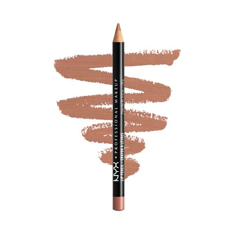 nude beige nyx|NYX Slim Lip Liner Pencil 